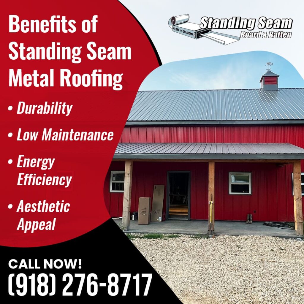 Benefits of Standing Seam Metal Roofing