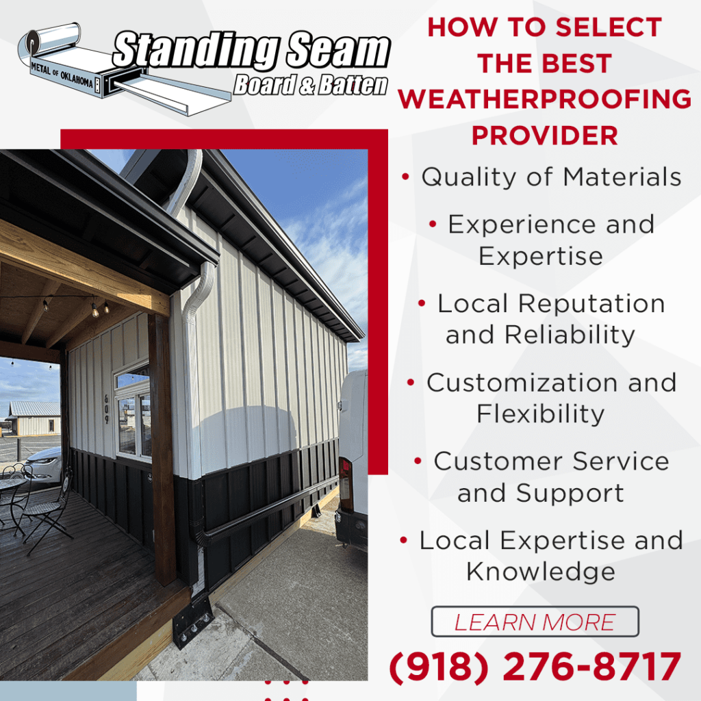 standing seam metal roof provider