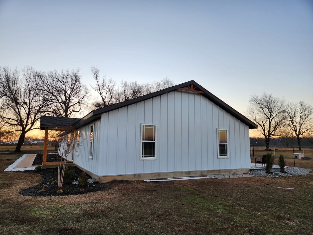 Durable Metal Board and Batten Siding