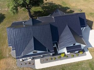 Standing Seam Metal Roof Oklahoma Property