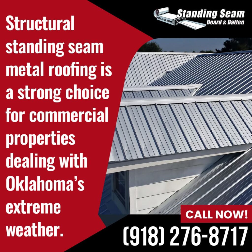 Structural Standing Seam Metal Roofing