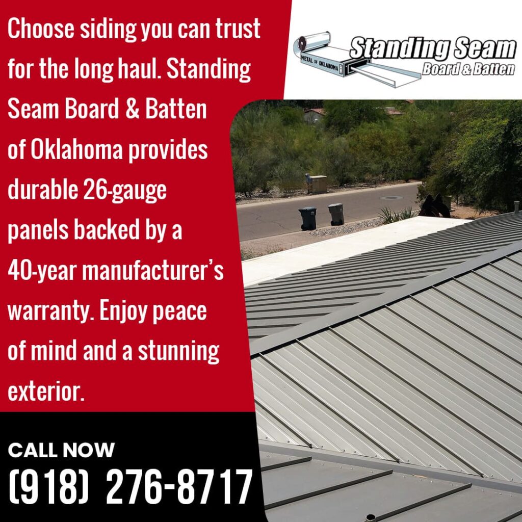 durable 26-gauge panels