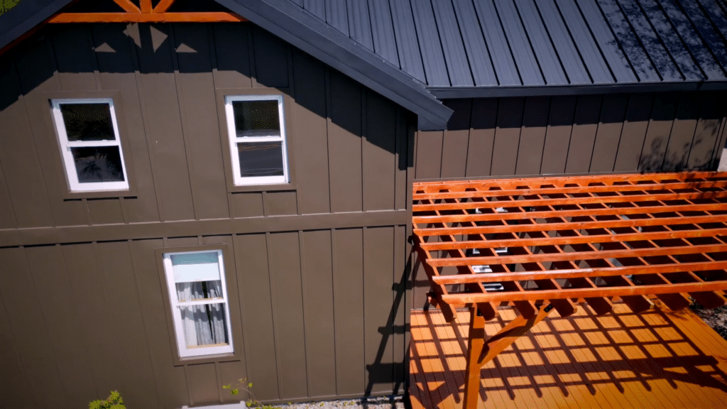 Board and Batten Steel Siding
