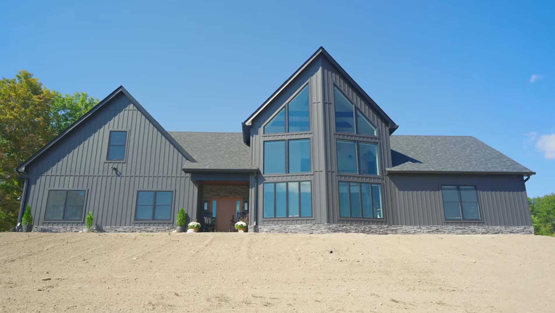 Premium Board and Batten Metal Siding